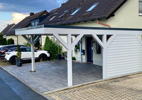 Optimales Parken - Carports für Behindertenparkplätze in der Schweiz